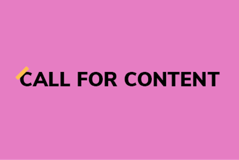 call for content 
